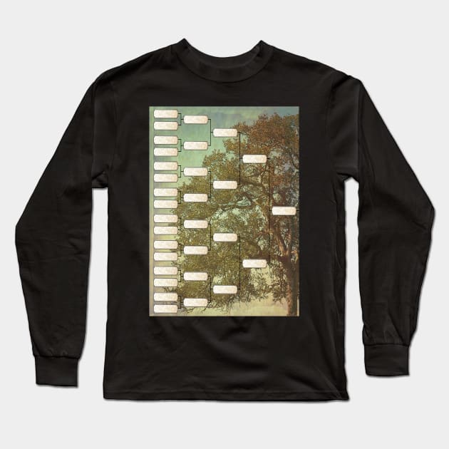 Family Tree 1 Long Sleeve T-Shirt by HeritageScrap